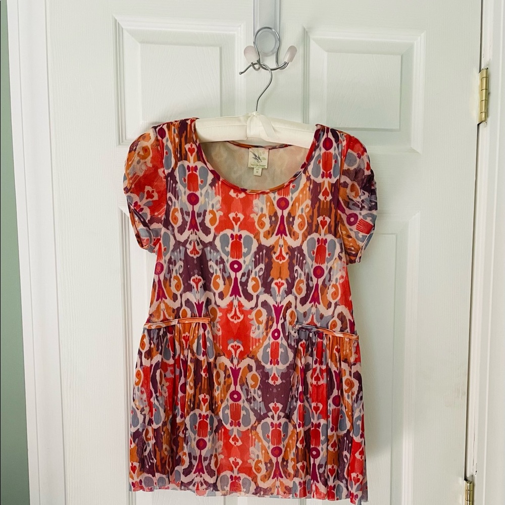 Anthropologie top Made in San Francisco. Size M